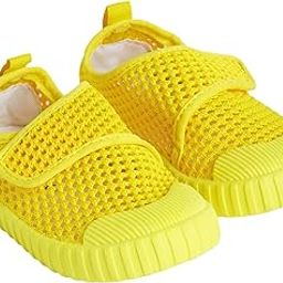 hopscotch Boys and Girls Yellow Perforated Casual Shoes-picture-30