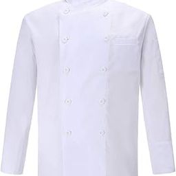 Unisex Chef Jacket Kitchen Hotel Cotton White Uniform Chef Working Coat with Air Mesh CFM0029-image-54