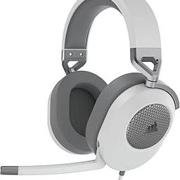 Corsair HS65 Surround Wired Gaming On Ear Headset (Leatherette Memory Foam Ear Pads, Dolby Audio 7.1 Surround Sound on PC and Mac, SonarWorks SoundID Technology, Multi-Platform Compatibility) White-picture-21