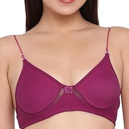 Women's Cotton Non-Padded Wire Free Full Cup Coverage Bra-picture-46