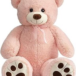 HUG 'n' FEEL SOFT TOYS Teddy Bear 4 feet, Soft Toy, Teddy Bear 4 feet for Girls, Soft Toys for Kids, Birthday Gift for Girls,Wife,Girlfriend,HusbandPlush & Stuffed Toys (Pink, 4 feet)-18