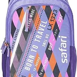 Flight 35L School Backpack Bag for Boys and Girls, Travel/Office Bag for Men and Women, College bag, Casual Printed 3 Compartment Backpack with Bottle Holder and Front Pocket-image-30