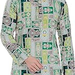 Men's Sequince Embroidered Printed Cotton Blend Only Slim Fit Kurta-image-29