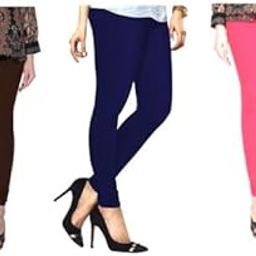 Women Plain chudidaar Leggings Pack of 3_599TW_11 Years12 Years_bz Multicolour-image-91