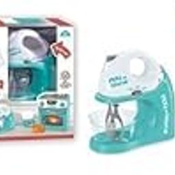 RABRA Pretend Kitchen Appliance Set with Mixer, Juicer, and Stove-image-46