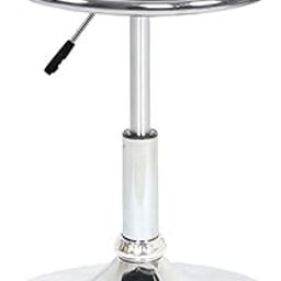 Meble home Swivel Stool Chair Height 14 to 20 inches Adjustable Bar Stools Computer Chair-Beauty Stool Rotating Lift Barstool Can Lift for Kitchen,Salon,Bar,Office,Massage (Color : Black) (Black)-16