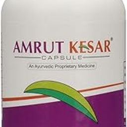 Amrut Kesar Ayurvedic Capsules For Immunity, Stamina, Vitality & Overall Health | 30 Years Old Holistic Formula Of 10 Natural Ayurvedic Herbs | 60 Capsules-21