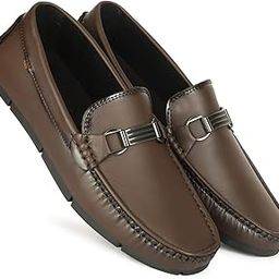 Stylish Synthetic Leather Loafers for Men | Trendy Slip-On Casual Shoes with Comfortable Fit Office Footwear for All Seasons-image-11