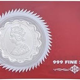 999 Silver Purity Emperor Victoria with Flower Shape 10 grm Silver Coin-image-58