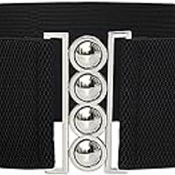 Women's Nylon thick 7.5 cm Wide Belt-image-47