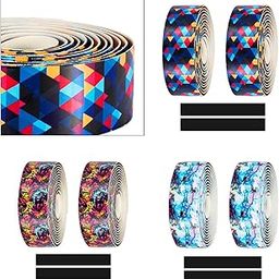 CALANDIS™ MTB Mountain Bike Handlebar Tapes EVA Bicycle Handle Bar Wraps Navy | Handlebar Grips Tape & Pads | Bicycle Components & Parts | Cycling-picture-16