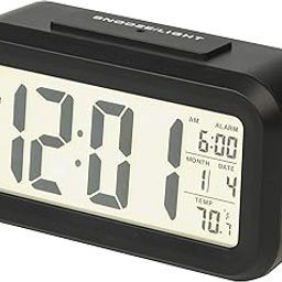 Kadio RCA RCA Digital Alarm Clock,Plastic,Black,14.7W X 5.8H Centimeters-image-75