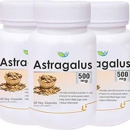Biotrex Nutraceuticals Astragalus 500mg 60 Veg Capsules, Pack of 3 Herbal Dietary Supplement, nutritional supplement, multivitamins, vitamin for men, women and adults, health supplements.-image-6