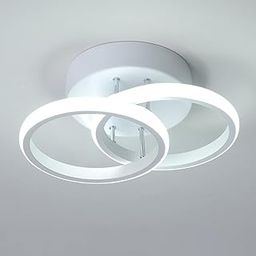 RJ -22 Watt Round Modern Ceiling Light for Bedroom Kitchen Loft Aisle Hallway Balcony Stair Cool White, Warm White, Natural White (2 Years Warranty)-image-88