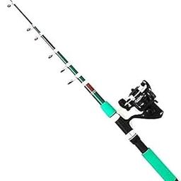 6 Ft. 1.8 Meter Telescopic Fishing Rod and Reel Set-image-88
