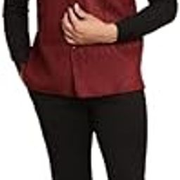Men's Maroon Merino Textured Sleeveless Self-Design Waistcoat with welt pockets_NJ-SLD825-MRB-picture-20