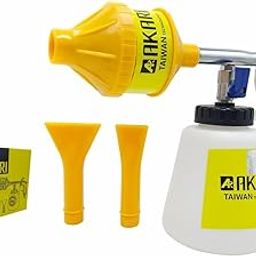 Akari Foam Gun,Shampoo Foam Spray Gun for Washing and Cleaning Air Assisted Sprayer Air Foam Gun (1 Foam Gun, 1, Extension, 1 Container) (Plastic, Easy Grip, Adjusted), (AK-FG-02)-24
