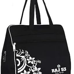 Light Weight Travel D Bag/Luggage Bag for Men & Women (Black)-image-11