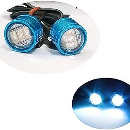 Vagary Strobe Light/Flash Light/Warinig Led/Eagle Light/Modify Lights Motor Motorcycle Universal for Bike (Blue)-11