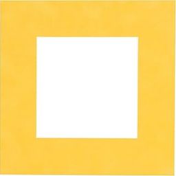 CountryArtHouse Bright Yellow Acid Free 10x10 Square Picture Frame Mat with White Core Bevel Cut for 6x6 Pictures - Fits 10x10 Frame - Pack of 1 Matboard-image-68