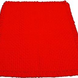 JWH Box Enterprises Soft Woolen Pooja Aasan Prayer Mat (Red, Medium 32 × 28 Inch)-image-77