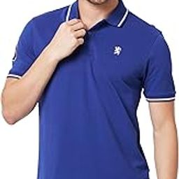 Men's Slim Fit Solid Polo Collar Short Sleeves Regular Length Button Closure Cotton Polo T-Shirt-picture-2