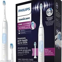 PHILIPS Sonicare ProtectiveClean Electric Toothbrush with Plaque Control Brush Head, Rechargeable Sonicare Toothbrush with Pressure Sensor, Phillips Sonic Toothbrush, Gum Health Brush Head-picture-25