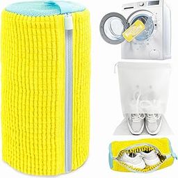 Shoe Washing Machine Bag,Shoe Laundry Bag for Washer and Dryer,Reusable Shoe Cleaning Bag for Sneakers,Tennis Shoes,Shoe Washer with Self-locking Zipper,Microfiber inside, Include Shoe Storage-image-69
