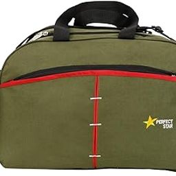 Sise Large 75 Liter Travel with 2 Wheels Duffle Bags for Travel Duffle with Trolly Luggage Bag Polyester (Mehndi red)-image-67