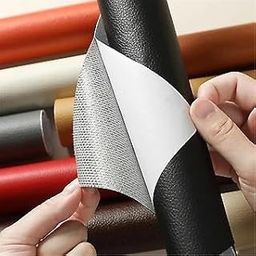 WALLFLY-india Black Leather Sheets for Crafts Tooling Leather Square 1.8-2.1mm Thick Full Grain Leather Pieces Genuine Cowhide Leather for Crafts Sewing Hobby Workshop ["12 x 24"Inch-Black]-image-32