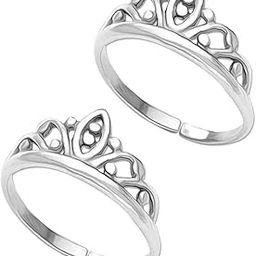 925 Sterling Silver Toe Rings for Women | BIS Hallmarked Pure Silver Toe Band Toering | Summer Beach Foot Jewelry Gift for Her-image-64