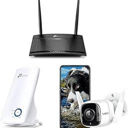 TP-Link TL-MR100 300Mbps 2.4GHz Wireless N 4G LTE, Wi-Fi N300, Plug and Play, Parental Controls, GUE-1