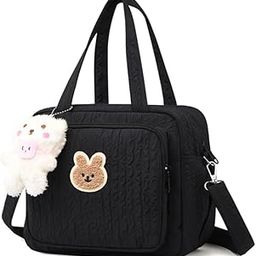 Baby Diaper Bag Tote, Mommy Bag Cute Baby Nappy Bag Crossbody Travel Diaper Tote Multifunction Baby Storage Bag-image-25