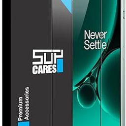 Military-Grade Gorilla Tempered Glass Screen Protector for OnePlus Nord 3 and OnePlus Nord CE 3 (6.7 Inch) With Installation Kit | Edge to Edge Coverage | Black-59