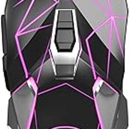 MageGee G10 Gaming Mouse Wired, 7 Colors Breathing LED Backlit Gaming Mouse, 6 Adjustable Speeds, Ergonomic Optical Computer Mouse with 7 Buttons for Windows PC Gamers-image-83