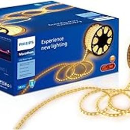 PHILIPS Marathon LED Rope Light 50 Meters (Warm White/Yellow) Waterproof (Pack of 1)-22