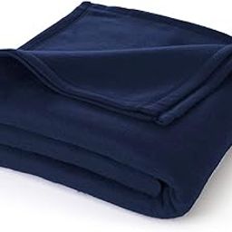 STARNSTYLE Polar Fleece Blanket Warm & Cozy - Premium Fleece Blanket - Blanket for Single Bed, Sofa, Camping, Travel and Cold Nights - Lightweight Blanket (Single Bed 90x60 Inches) Blue-image-53