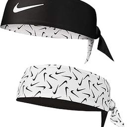 NIKE Swoosh DRI-FIT Printed Reversible Head Tie - Unisex - Sweat Wicking - One Size Fits All Multi-Coloured-picture-3