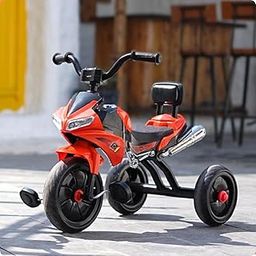 eHomeKart R1 Kids Tricycle - Front Headlight and Musical - 2 Years to 5 Years - Trike for Indoor and Outdoor - Up to 30 Kgs - Made in India-image-83
