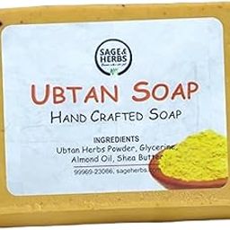 Sage & Herbs D Tan Ubtan Soap | Chemical Free Handcrafted Soap with Ubtan, Glycerin, Almond Oil & Shea Butter Skin Brightening, Scar Reduction | Paraben & Sulphate-Free 100g-image-95
