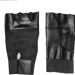 Musclen Fitness Gym Gloves for Men, Women & Youth, Black-picture-17