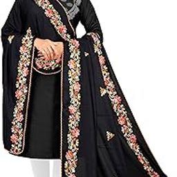Hijab for Women Khimar/hijab with Under Scarf | Soft Viscose Jersey, Stretchable & Breathable | Ready-To-Wear Full Head & Neck Cover | Frilled Adjustable Hijab,Scarf For Girls Ramdan-42