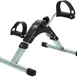 F FABOBJECTS® Folding Fitness Pedal Stepper Exercise Machine LCD Display Indoor Cycling Bike Stepper with Adjustable Resistance for Home Office Gym-7
