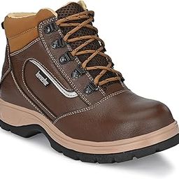 KAVACHA Men's Pure Leather Steel Toe Safety Shoe S120, Size :6-picture-19
