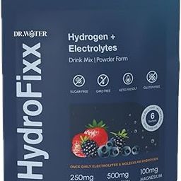 Dr.Water HydroFixx Hydrogen + Electrolytes Drink Mix – Mix Berry-14