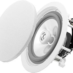 OSD Audio 8” Weatherproof in-Ceiling Speaker Pair - Indoor/Outdoor Stereo - ICE840WRS-image-64