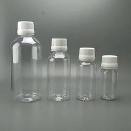 shop homeo 200 ml Transparent Plastic Empty Refillable Reusable Fine Bottle Container For Sanitizer, Perfume, Rose Water, Travel, Home Care, and Other DIY with Caps and Dropper (25mm Wide Mouth) (3)-4