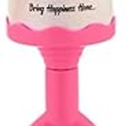 Sunny Chubby Cheeks Infant Rattle - Musical Baby Toy with Bright Colors for Newborns (0 Months+) | Soft Grip & Engaging Sound|Pink-image-69