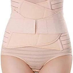Postpartum Post Pregnancy Recovery Waist Trimmer Tummy Control Shapewear Belt, Free Size-image-79