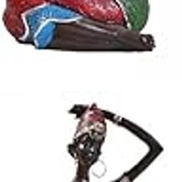 MERISHOPP 2pcs Collectible Statue Sculpture Resin African Tribal Lady Figurines|Home & Garden|Home D?©cor|Figurines-image-72
